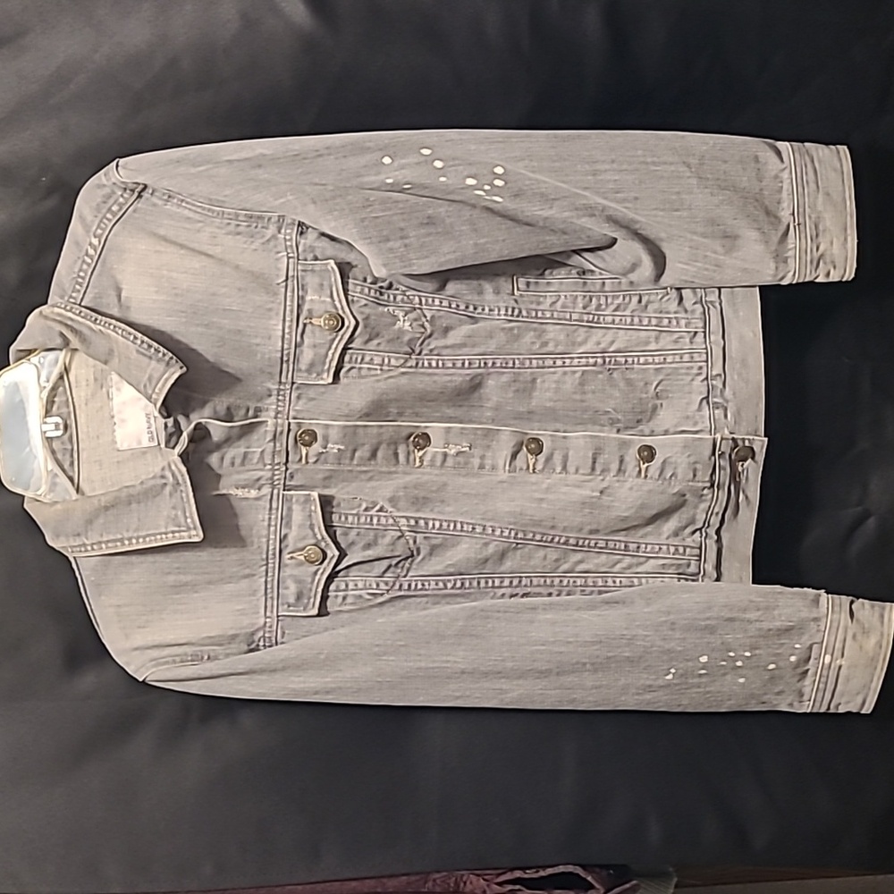 Old Navy Light Gray Jean Jacket